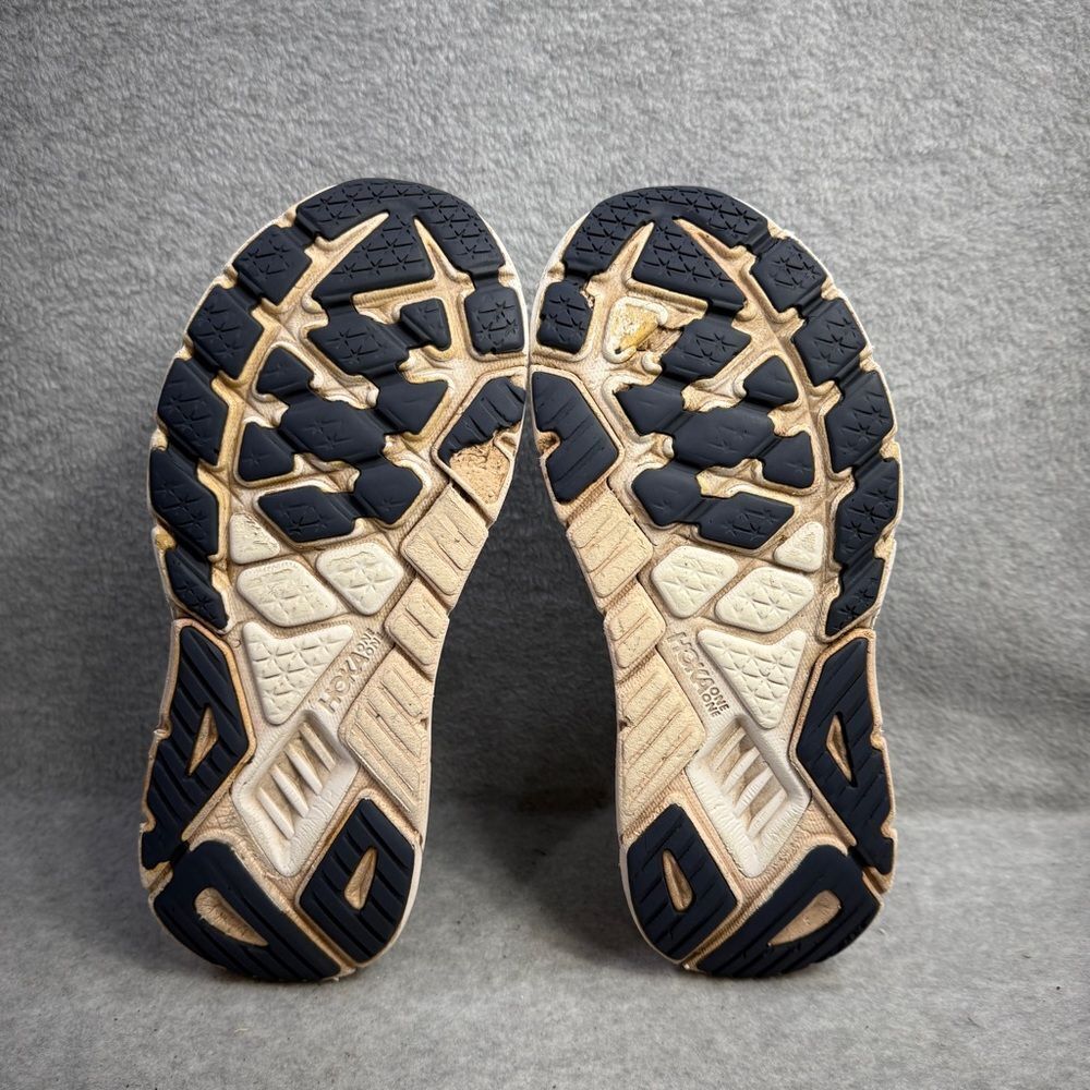 Hoka One One Womens Shoes Size 8.5 D Arahi 5 Blue White Wide Fit Running Sneaker - Picture 8 of 10